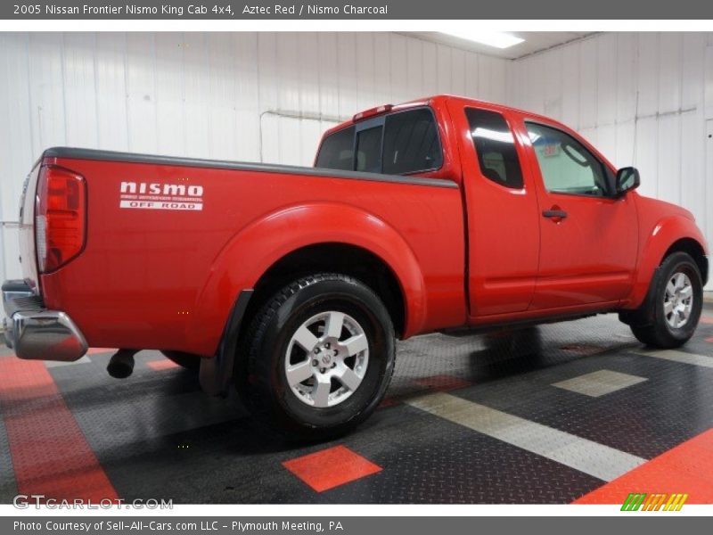 Aztec Red / Nismo Charcoal 2005 Nissan Frontier Nismo King Cab 4x4