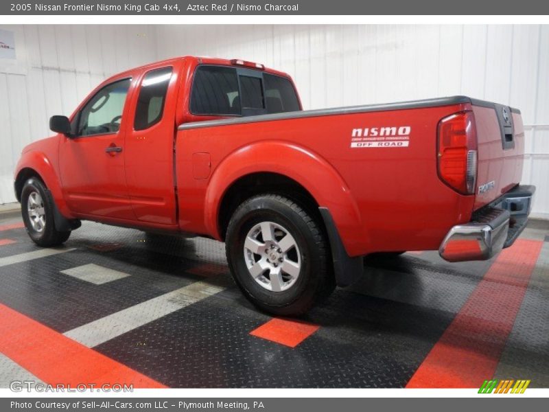Aztec Red / Nismo Charcoal 2005 Nissan Frontier Nismo King Cab 4x4