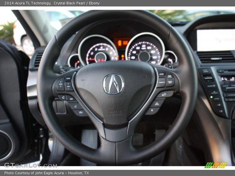 Crystal Black Pearl / Ebony 2014 Acura TL Technology