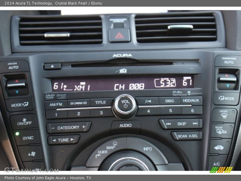 Crystal Black Pearl / Ebony 2014 Acura TL Technology