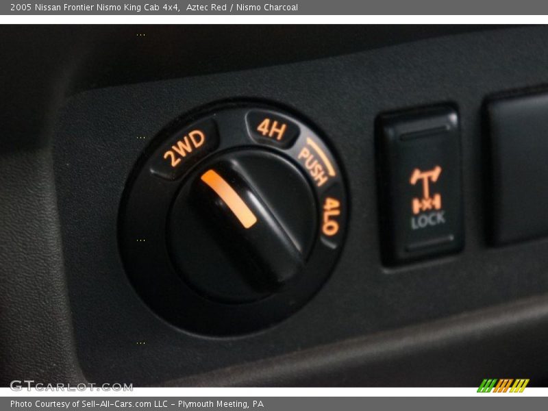 Controls of 2005 Frontier Nismo King Cab 4x4
