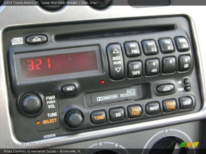 Lunar Mist Silver Metallic / Dark Gray 2004 Toyota Matrix XR