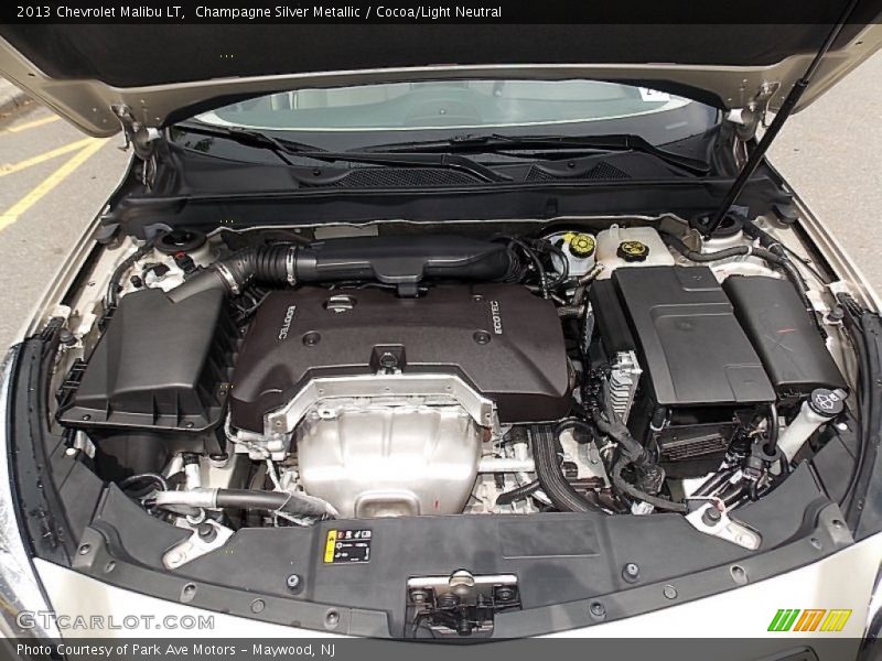 Champagne Silver Metallic / Cocoa/Light Neutral 2013 Chevrolet Malibu LT