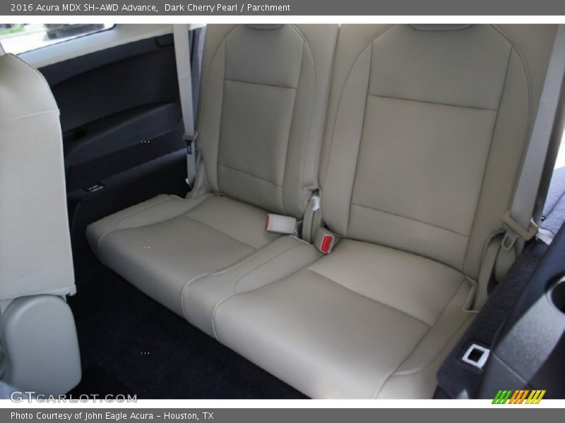 Dark Cherry Pearl / Parchment 2016 Acura MDX SH-AWD Advance