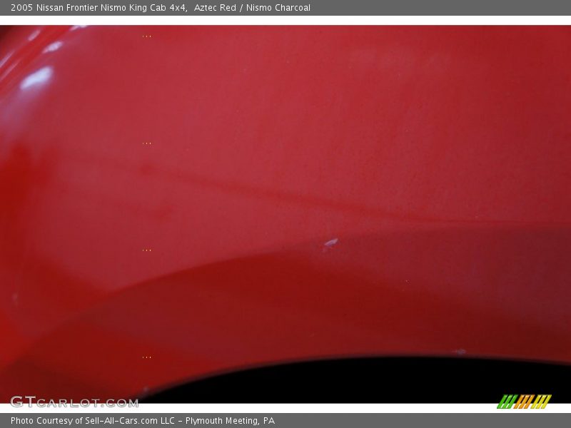 Aztec Red / Nismo Charcoal 2005 Nissan Frontier Nismo King Cab 4x4