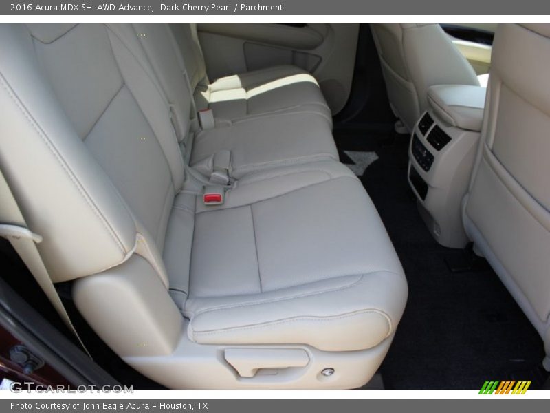 Dark Cherry Pearl / Parchment 2016 Acura MDX SH-AWD Advance