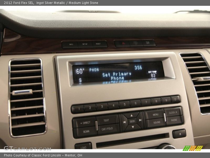 Ingot Silver Metallic / Medium Light Stone 2012 Ford Flex SEL
