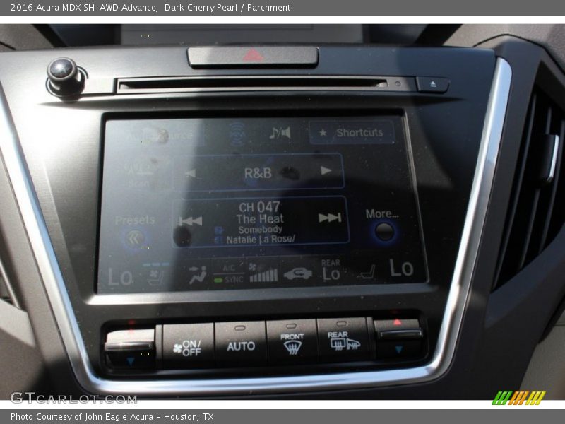 Dark Cherry Pearl / Parchment 2016 Acura MDX SH-AWD Advance