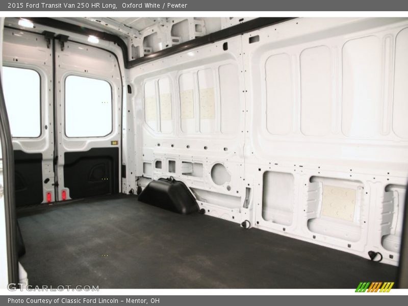 Oxford White / Pewter 2015 Ford Transit Van 250 HR Long