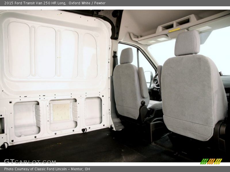 Oxford White / Pewter 2015 Ford Transit Van 250 HR Long