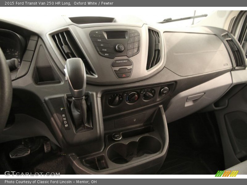 Oxford White / Pewter 2015 Ford Transit Van 250 HR Long
