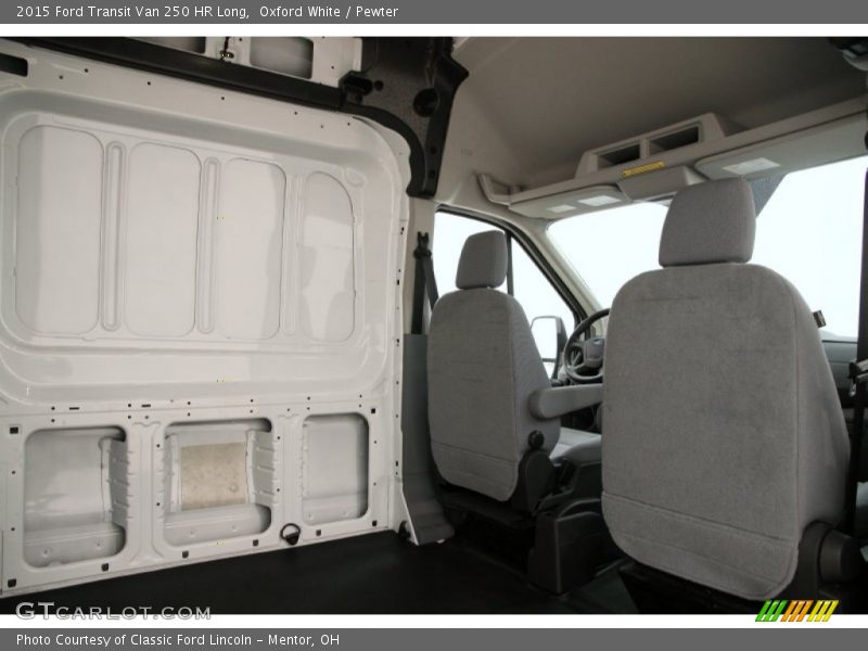 Oxford White / Pewter 2015 Ford Transit Van 250 HR Long
