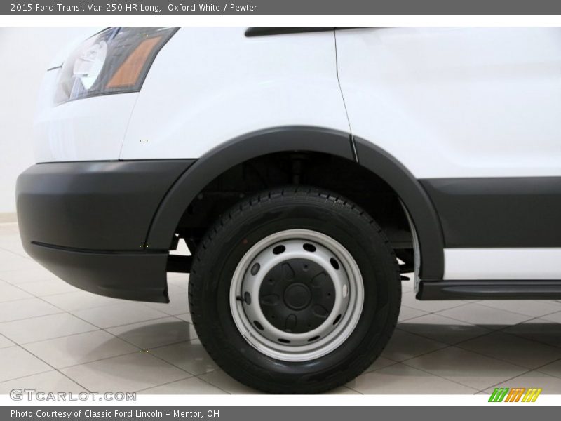 Oxford White / Pewter 2015 Ford Transit Van 250 HR Long