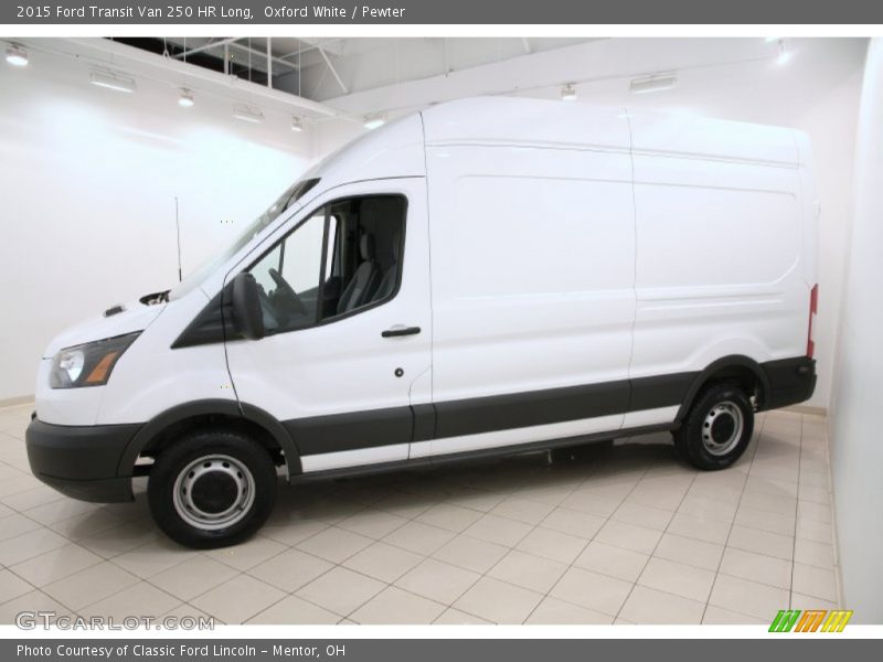  2015 Transit Van 250 HR Long Oxford White