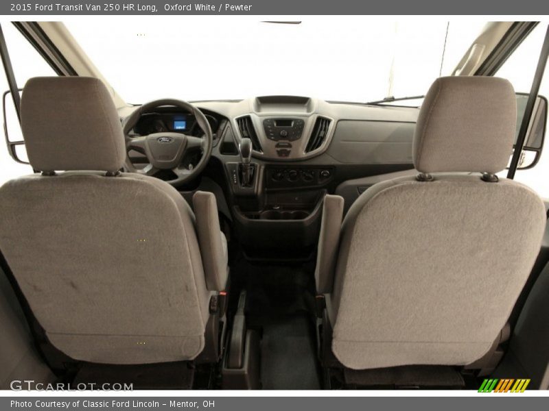 Dashboard of 2015 Transit Van 250 HR Long