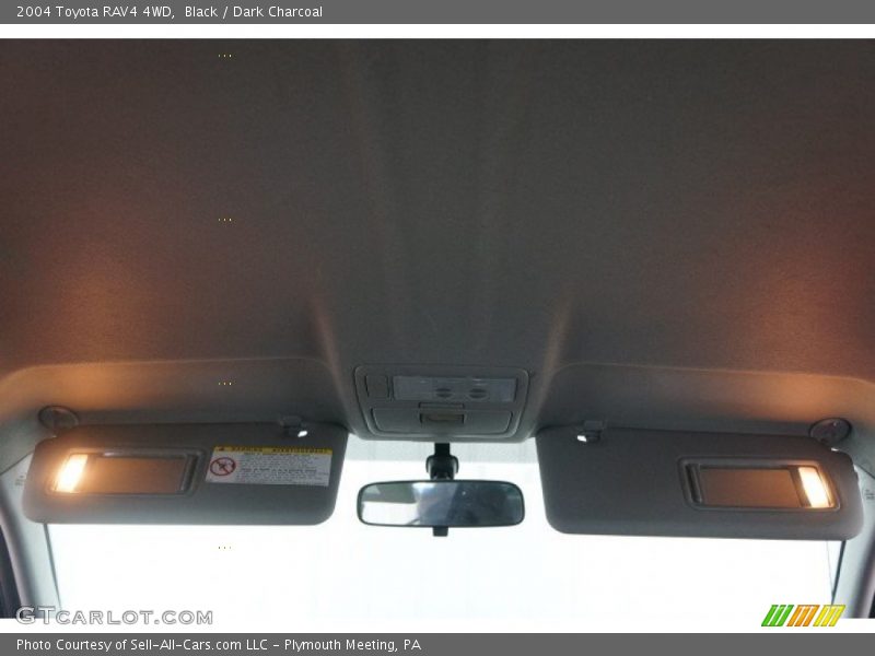 Black / Dark Charcoal 2004 Toyota RAV4 4WD