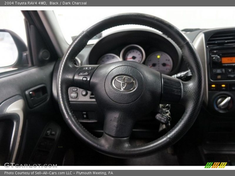 Black / Dark Charcoal 2004 Toyota RAV4 4WD