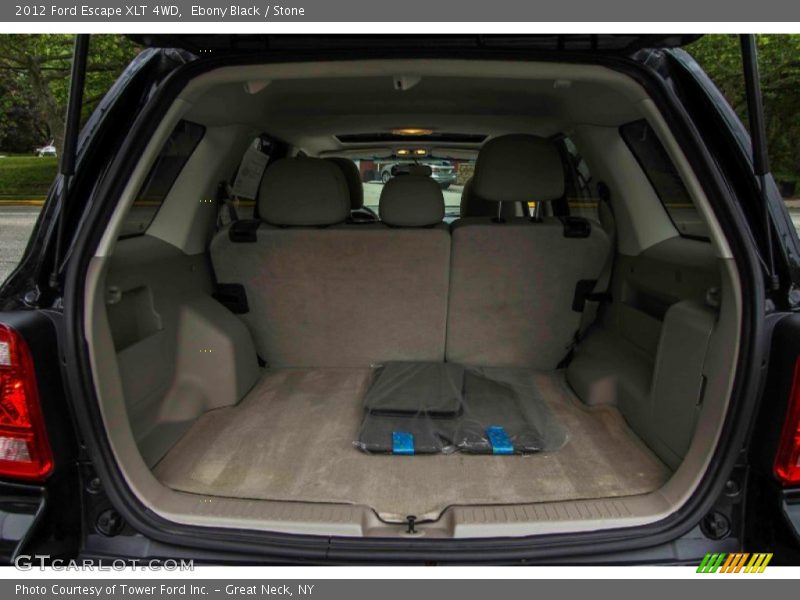 Ebony Black / Stone 2012 Ford Escape XLT 4WD
