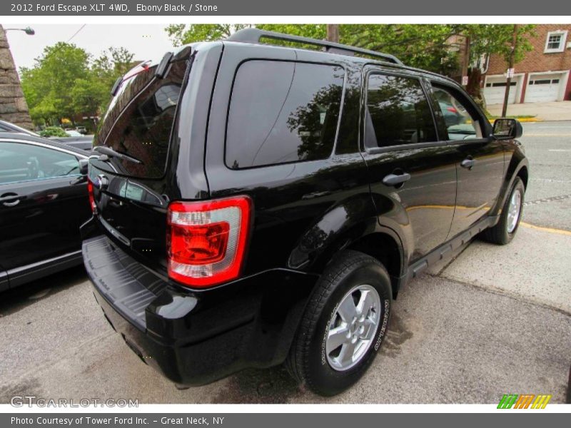 Ebony Black / Stone 2012 Ford Escape XLT 4WD