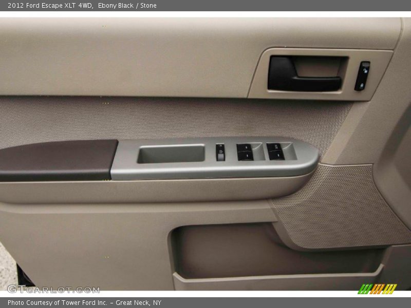 Ebony Black / Stone 2012 Ford Escape XLT 4WD