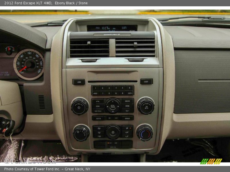Ebony Black / Stone 2012 Ford Escape XLT 4WD