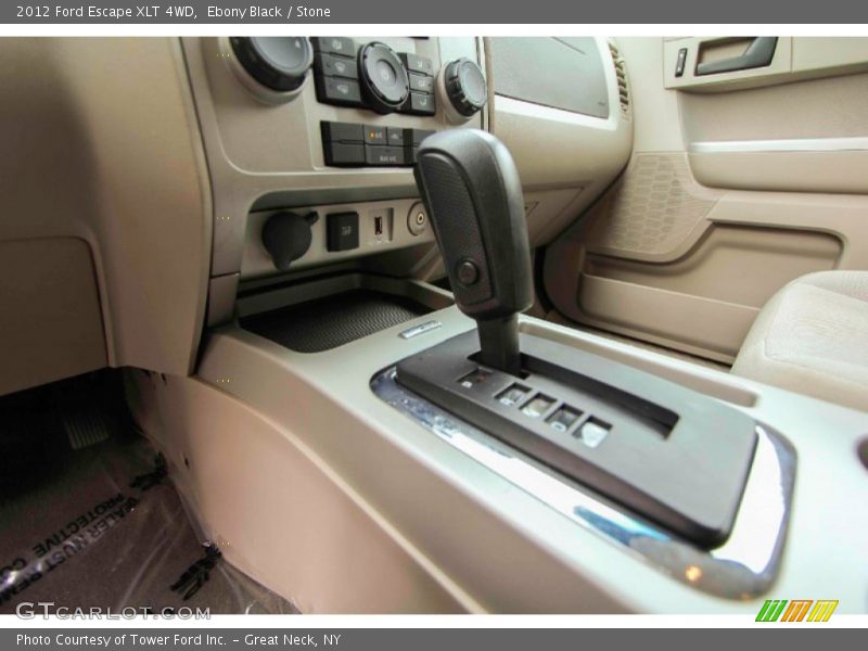 Ebony Black / Stone 2012 Ford Escape XLT 4WD