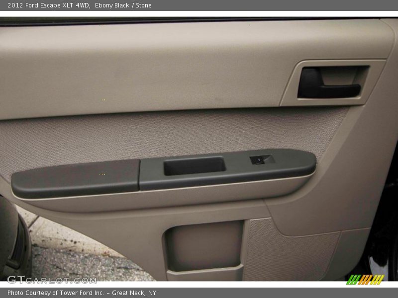 Ebony Black / Stone 2012 Ford Escape XLT 4WD
