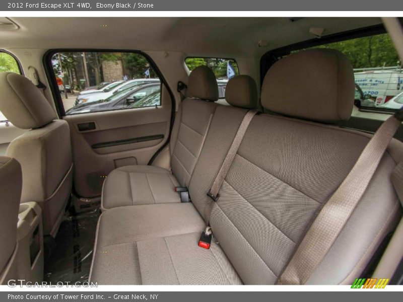 Ebony Black / Stone 2012 Ford Escape XLT 4WD