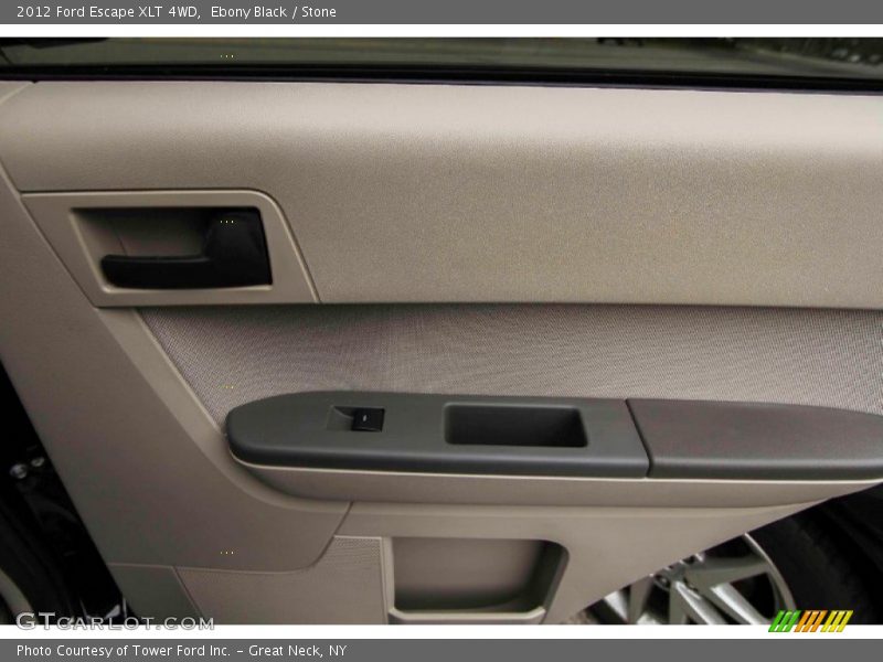 Ebony Black / Stone 2012 Ford Escape XLT 4WD