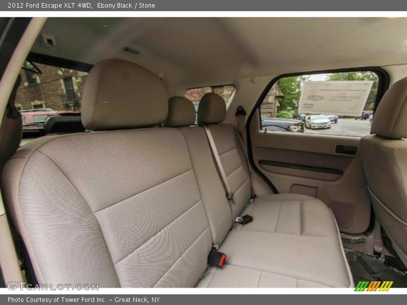 Ebony Black / Stone 2012 Ford Escape XLT 4WD