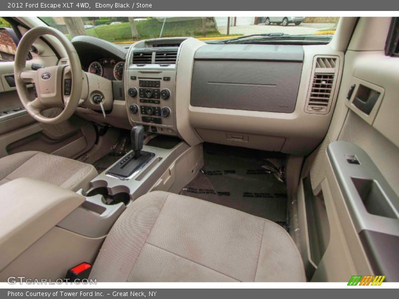 Ebony Black / Stone 2012 Ford Escape XLT 4WD