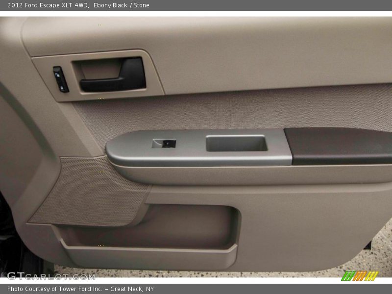 Ebony Black / Stone 2012 Ford Escape XLT 4WD