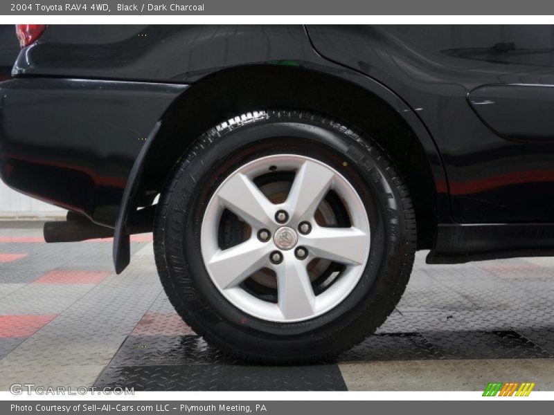 Black / Dark Charcoal 2004 Toyota RAV4 4WD