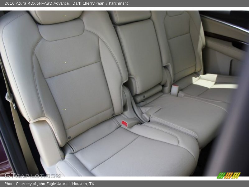 Dark Cherry Pearl / Parchment 2016 Acura MDX SH-AWD Advance