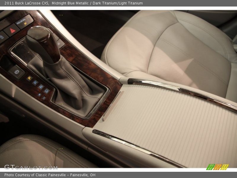 Midnight Blue Metallic / Dark Titanium/Light Titanium 2011 Buick LaCrosse CXS
