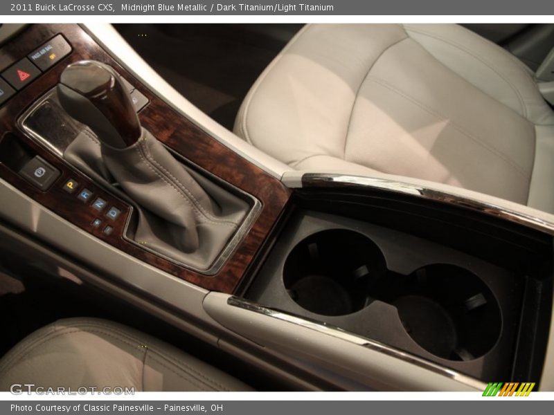 Midnight Blue Metallic / Dark Titanium/Light Titanium 2011 Buick LaCrosse CXS