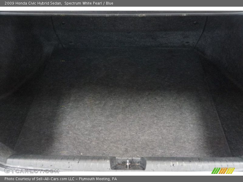 Spectrum White Pearl / Blue 2009 Honda Civic Hybrid Sedan