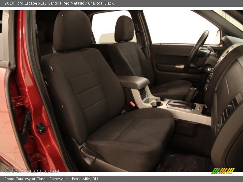 Sangria Red Metallic / Charcoal Black 2010 Ford Escape XLT