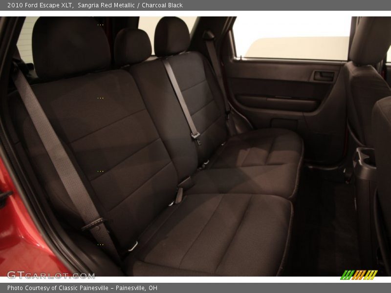 Sangria Red Metallic / Charcoal Black 2010 Ford Escape XLT
