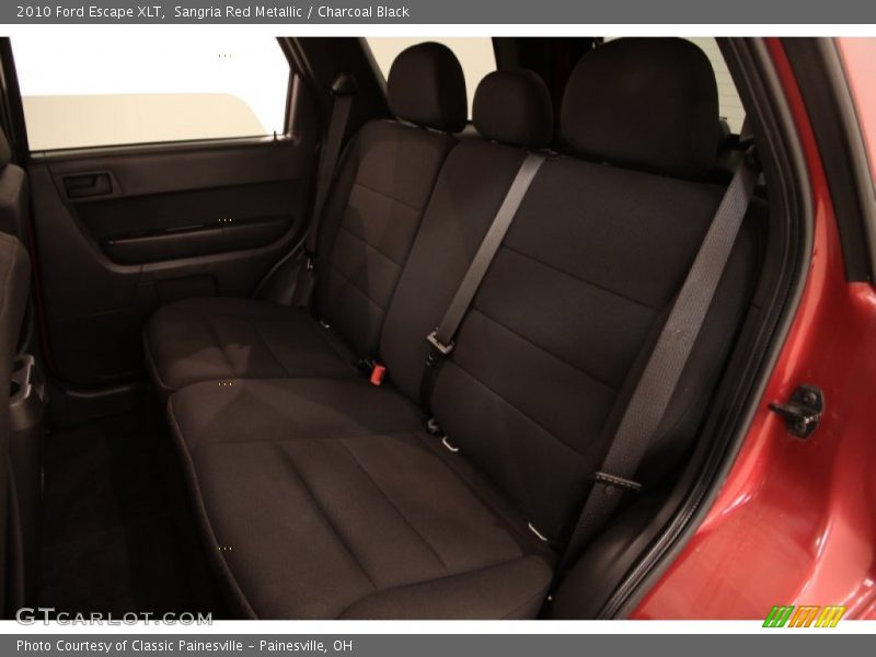 Sangria Red Metallic / Charcoal Black 2010 Ford Escape XLT