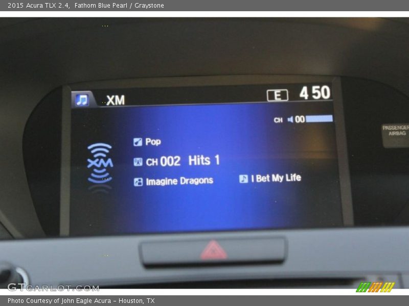 Fathom Blue Pearl / Graystone 2015 Acura TLX 2.4