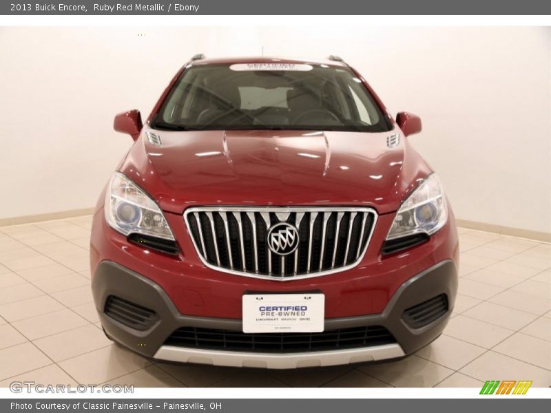 Ruby Red Metallic / Ebony 2013 Buick Encore