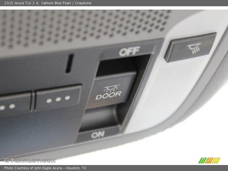 Fathom Blue Pearl / Graystone 2015 Acura TLX 2.4