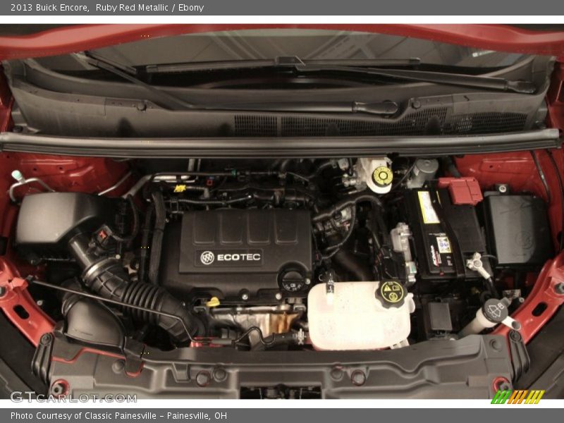 Ruby Red Metallic / Ebony 2013 Buick Encore