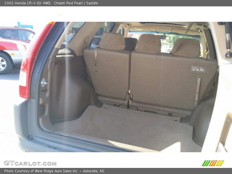 Chianti Red Pearl / Saddle 2002 Honda CR-V EX 4WD