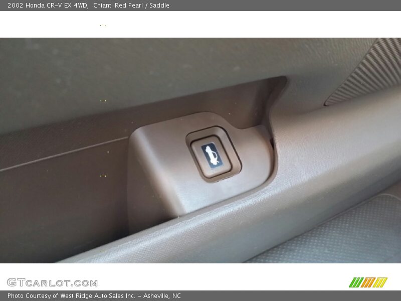Chianti Red Pearl / Saddle 2002 Honda CR-V EX 4WD