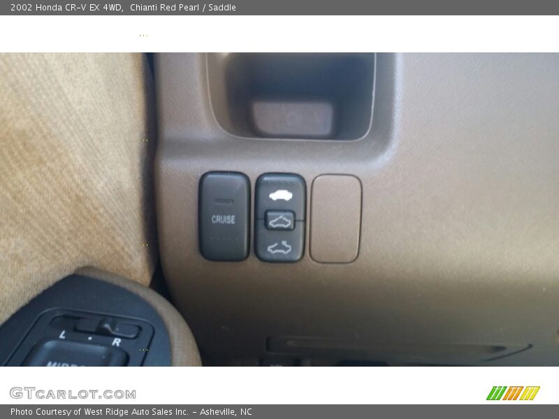 Chianti Red Pearl / Saddle 2002 Honda CR-V EX 4WD