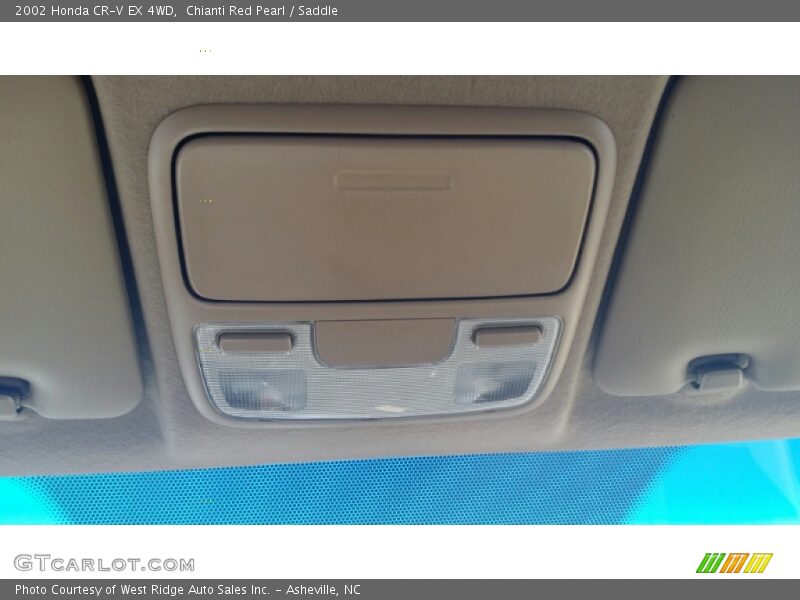Chianti Red Pearl / Saddle 2002 Honda CR-V EX 4WD