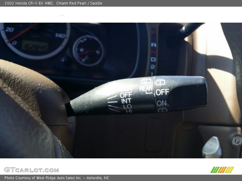 Chianti Red Pearl / Saddle 2002 Honda CR-V EX 4WD