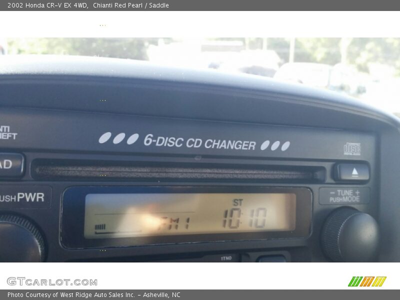 Chianti Red Pearl / Saddle 2002 Honda CR-V EX 4WD